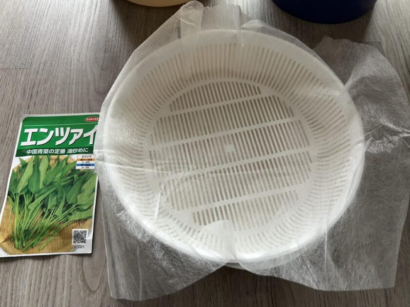 水耕栽培の材料