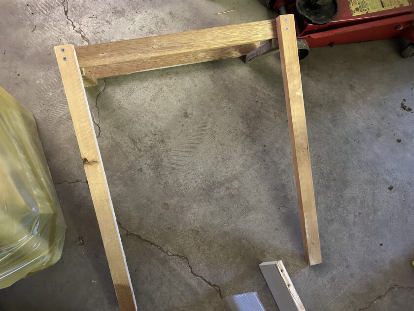 プランター用の棚の作り方