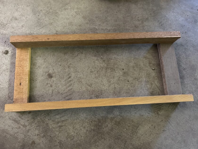 プランター用の棚の作り方