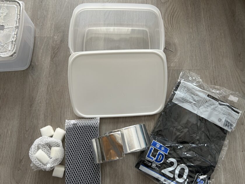 水耕栽培用容器の作り方