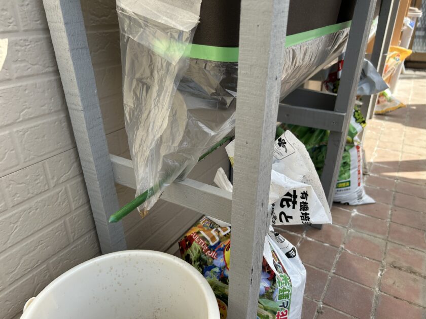 プランター用の棚