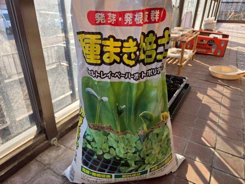 種まき用の土