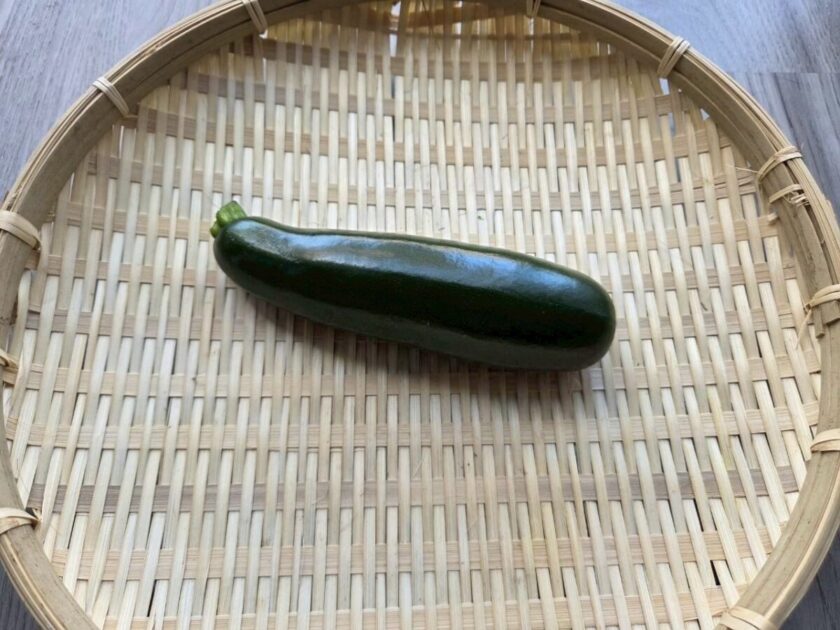 ズッキーニの収穫